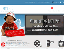 Tablet Screenshot of anumedia.co.uk